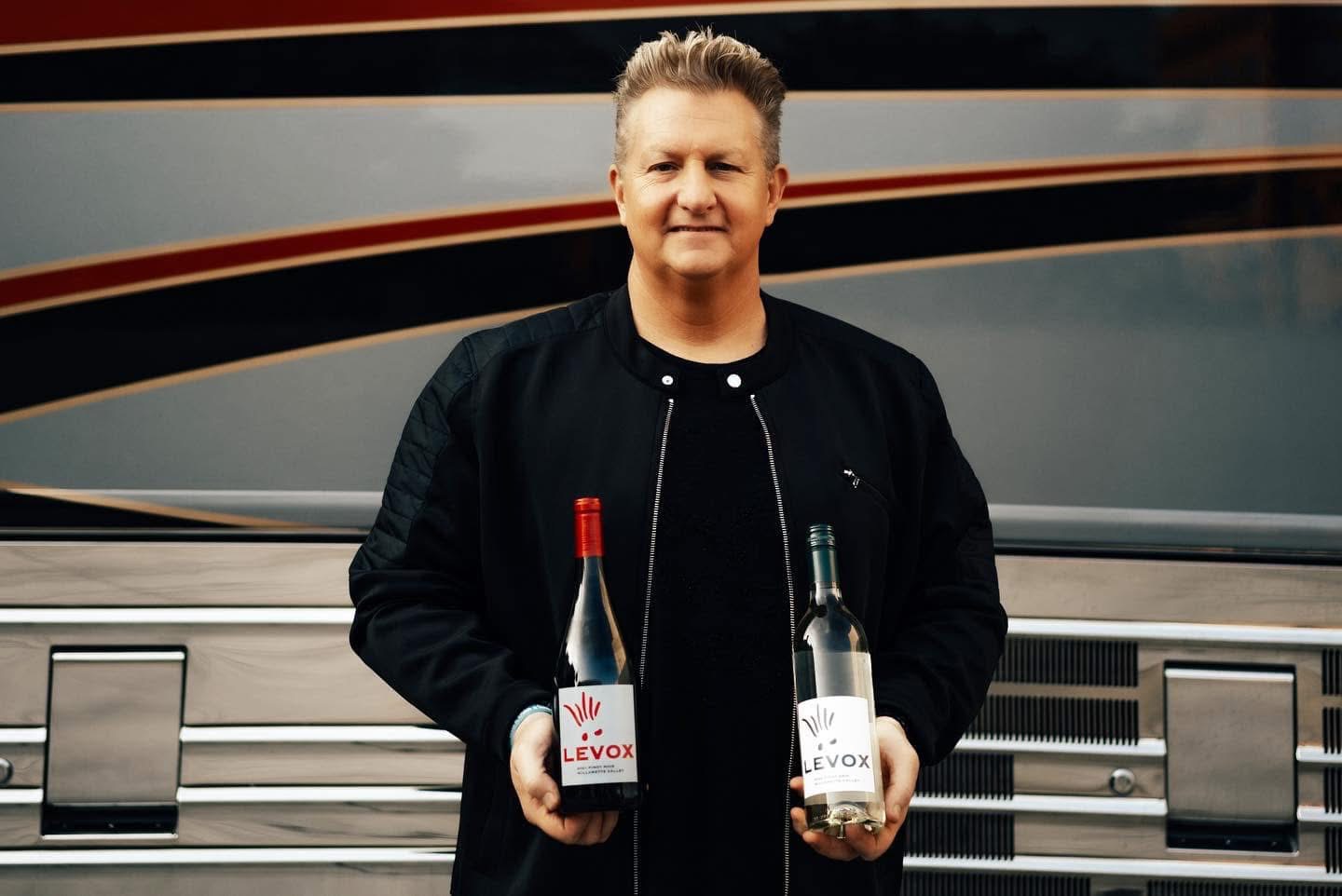 Gary LeVox with wine
