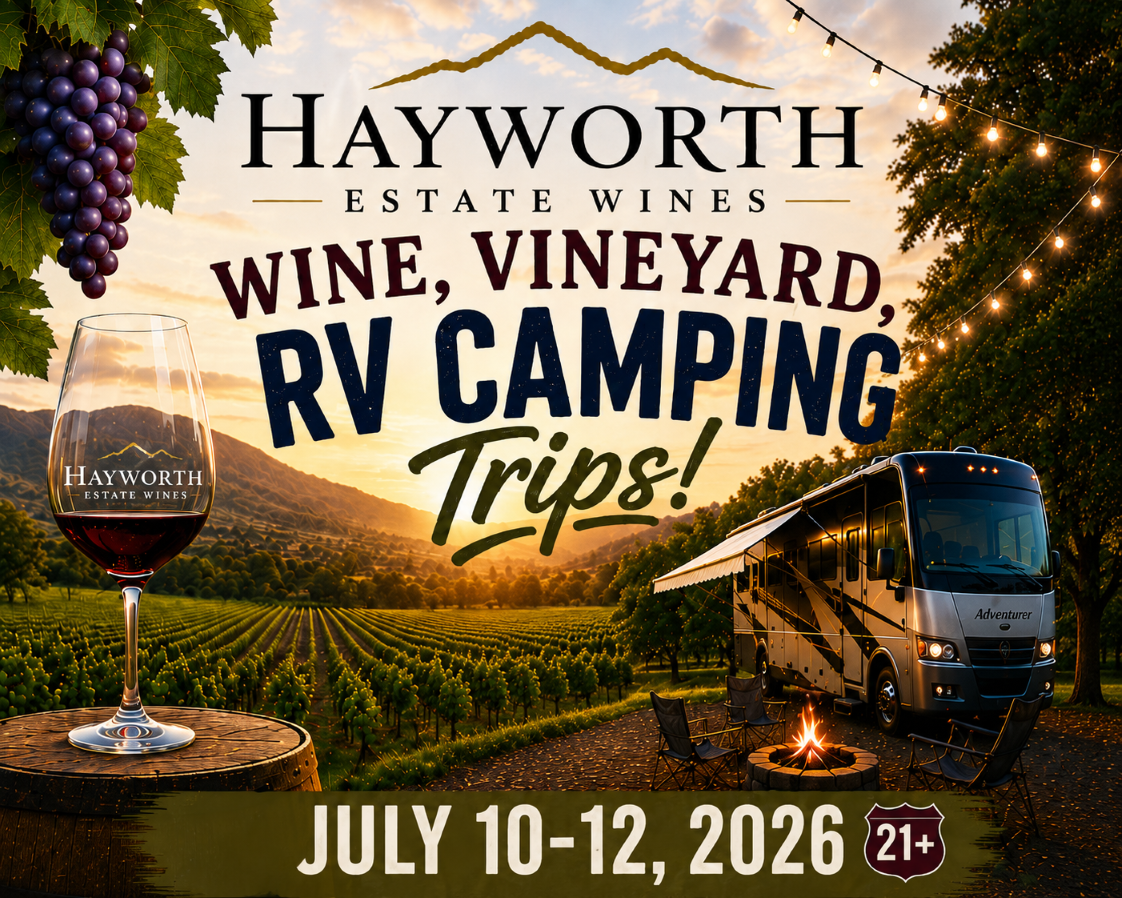 Wine, Vineyard, RV Camping